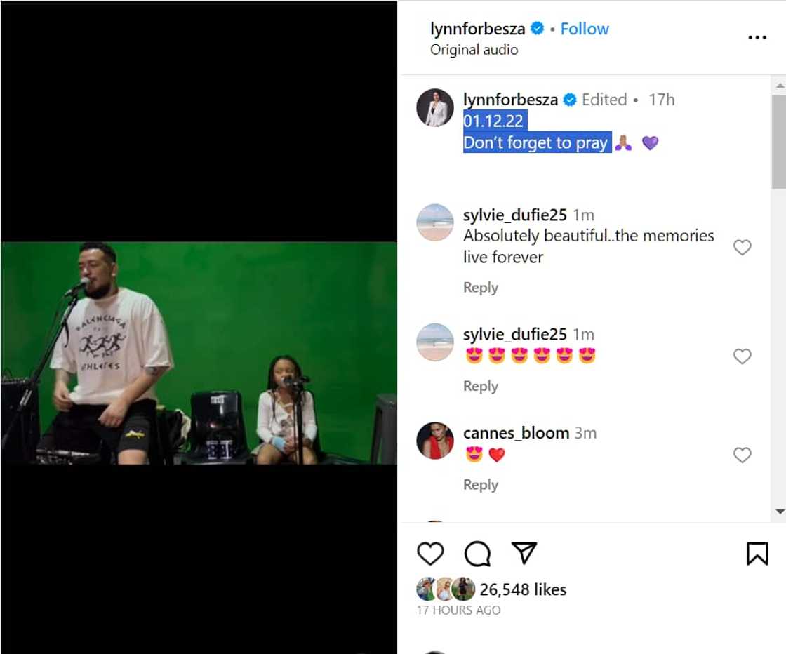 Kairo and the late AKA bonding in studio Kairo and the late AKA bonding in studio