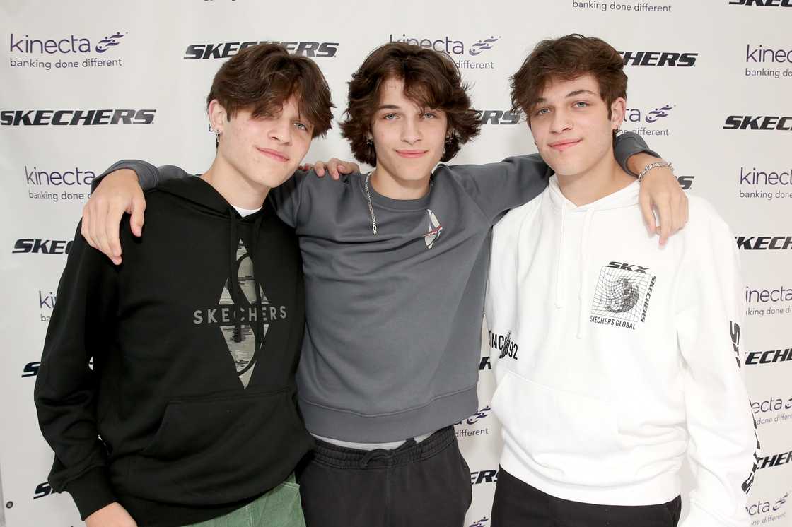 Matt, Chris, and Nick at the Skechers Pier to Pier Friendship Walk