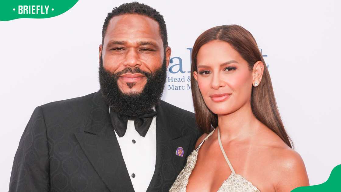 Anthony Anderson and Rocsi Diaz in Beverly Hills