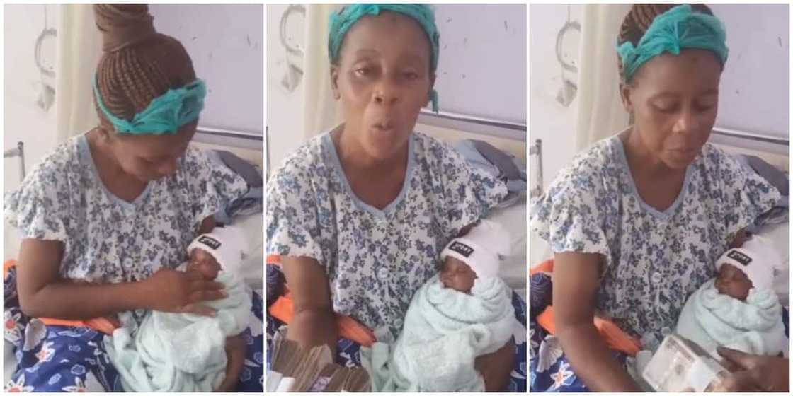 55-year-old woman who lost her womb after giving birth for the first time surprised with N400k, video wows people 55-year-old woman who lost her womb after giving birth for the first time surprised with N400k, video wows people