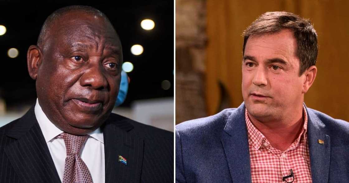 President, Cyril Ramaphosa, DA, ANC, John Steenhuisen, Parliament briefing, KZN relief funds, looting President, Cyril Ramaphosa, DA, ANC, John Steenhuisen, Parliament briefing, KZN relief funds, looting