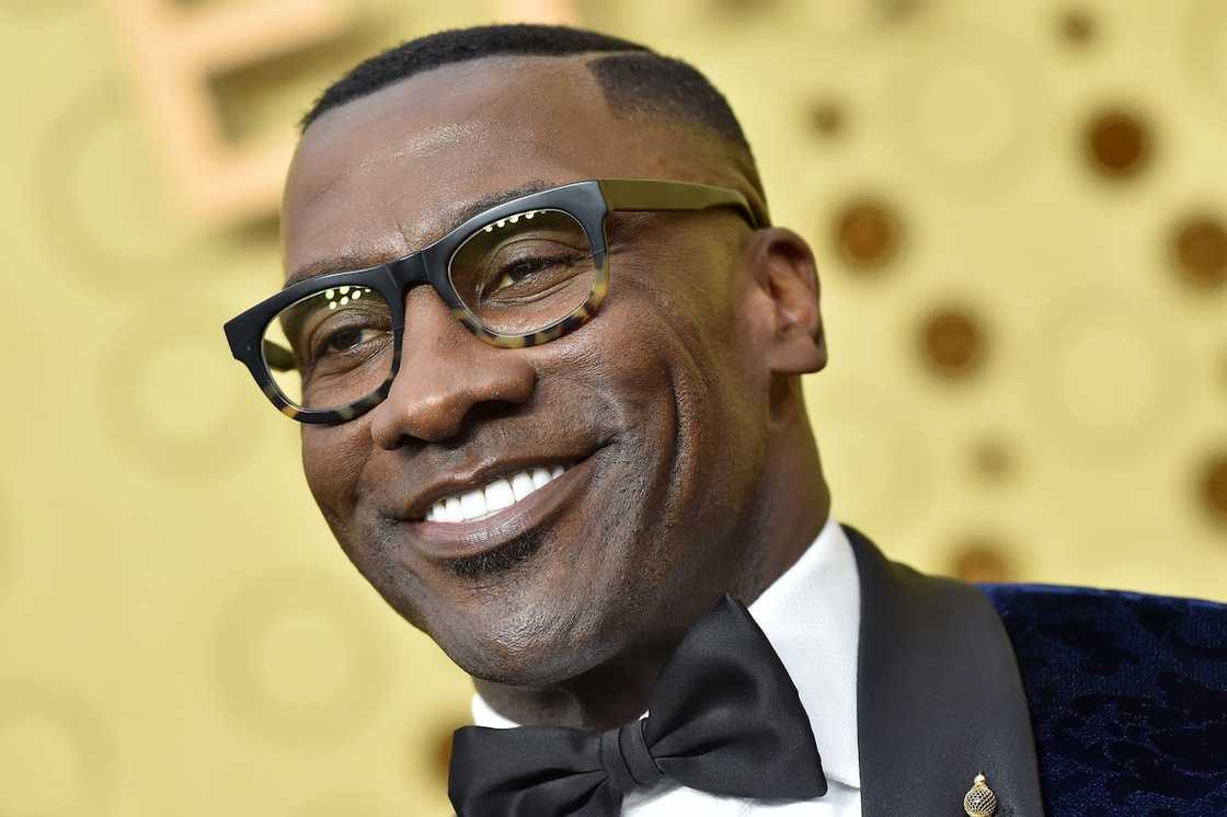 Shannon Sharpe at the Emmy Awards Shannon Sharpe at the Emmy Awards