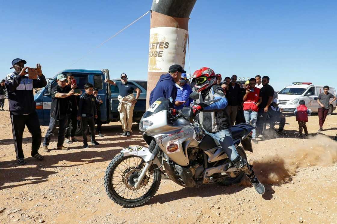 The rally's name stems from the vast territory at the heart of Libya's portion of the Sahara, a stretch of tranquillity in a nation repeatedly engulfed by chaos since the fall of Moamer Kadhafi in 2011 The rally's name stems from the vast territory at the heart of Libya's portion of the Sahara, a stretch of tranquillity in a nation repeatedly engulfed by chaos since the fall of Moamer Kadhafi in 2011