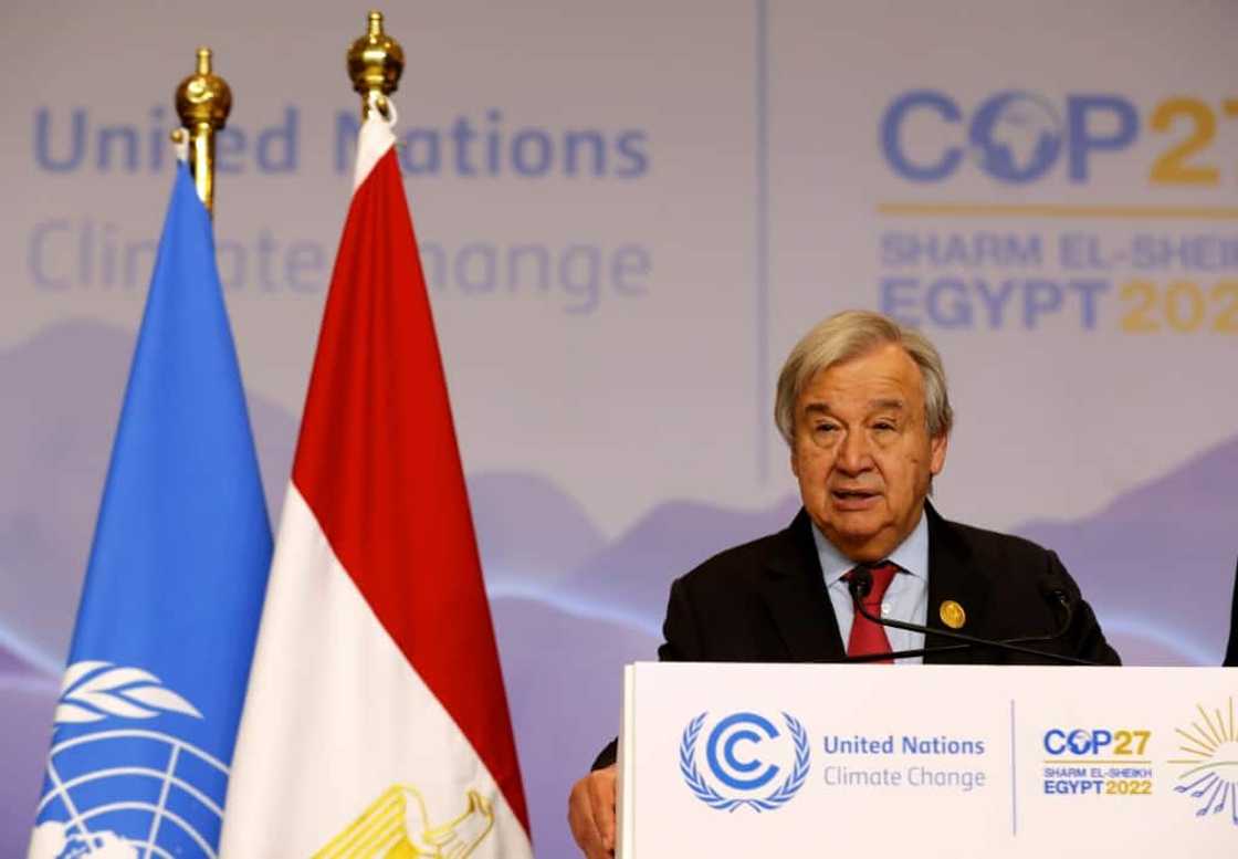 UN chief Antonio Guterres said there was 'clearly a breakdown in trust' between developed and emerging economies UN chief Antonio Guterres said there was 'clearly a breakdown in trust' between developed and emerging economies