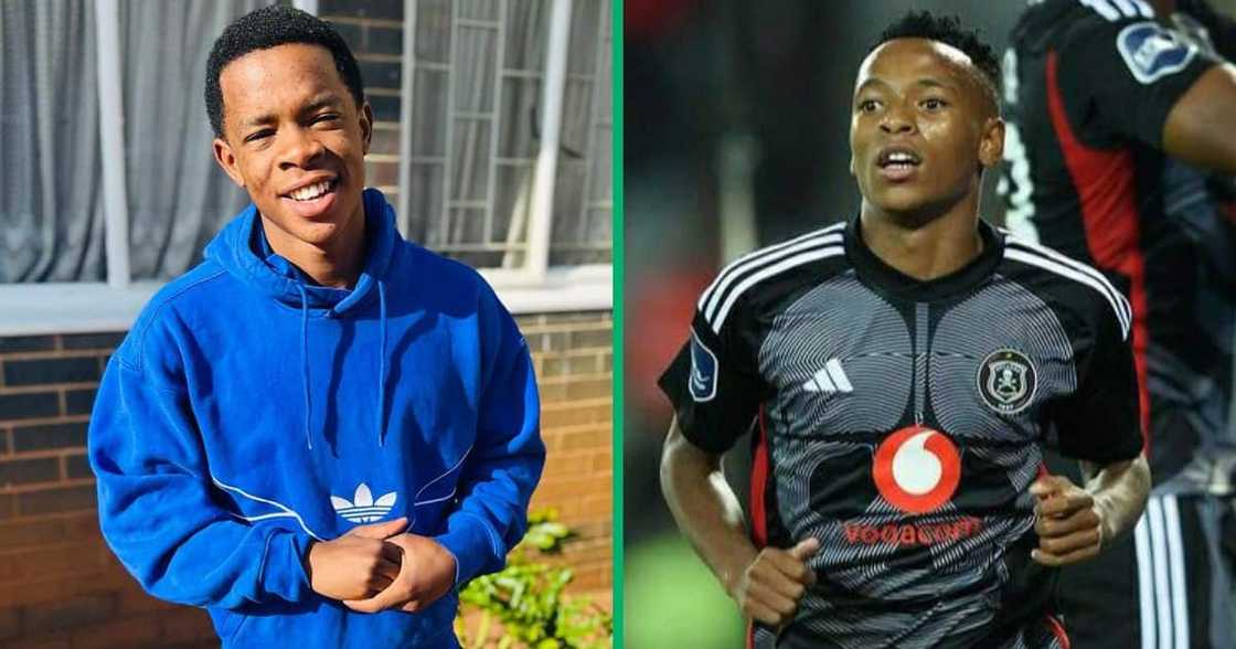 Young stars Siyabonga Mabena of Mamelodi Sundowns and Relebohile Mofokeng of Orlando Pirates come from similar backgrounds. Young stars Siyabonga Mabena of Mamelodi Sundowns and Relebohile Mofokeng of Orlando Pirates come from similar backgrounds.
