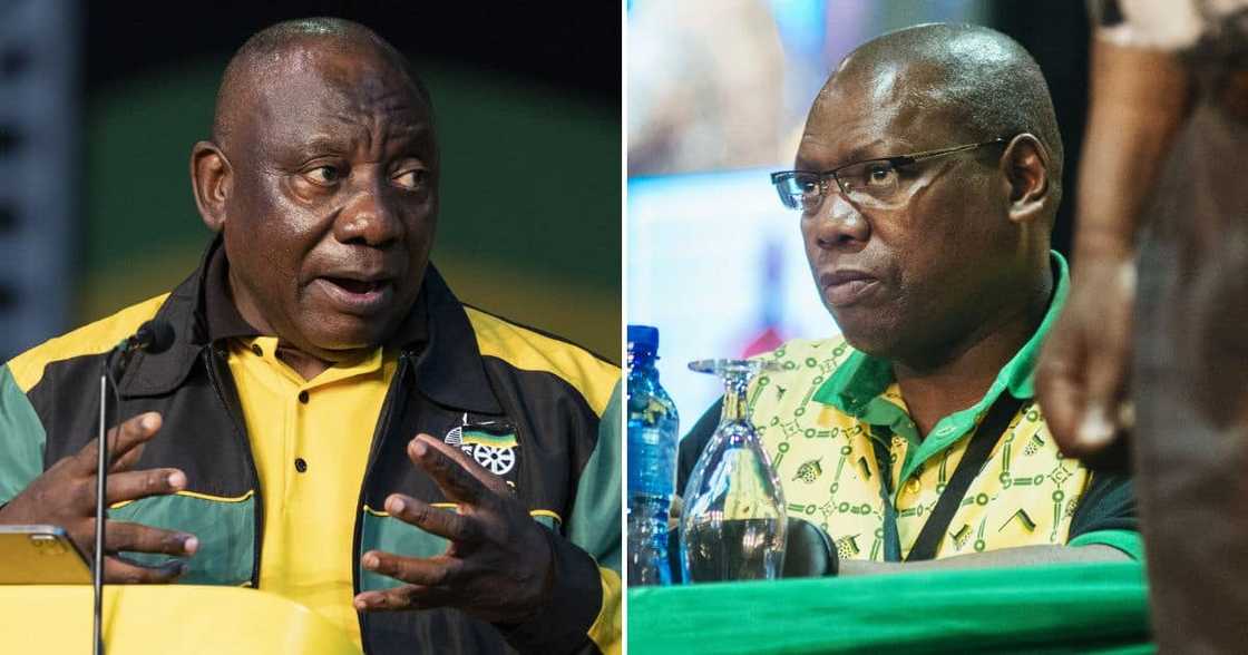 Zweli Mkhize_Cyril Ramaphosa Zweli Mkhize_Cyril Ramaphosa