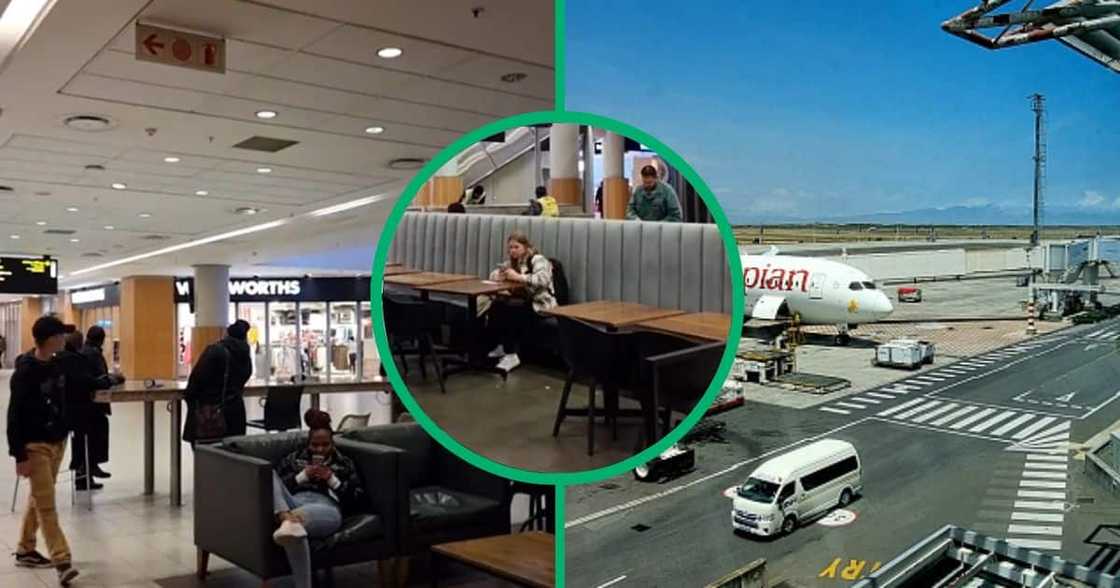 TikTok of alarm going off at Cape Town internationa airport went viral TikTok of alarm going off at Cape Town internationa airport went viral