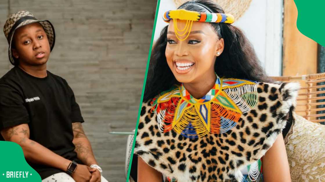 Ntando Duma trended on social media regarding her baby daddy Ntando Duma trended on social media regarding her baby daddy