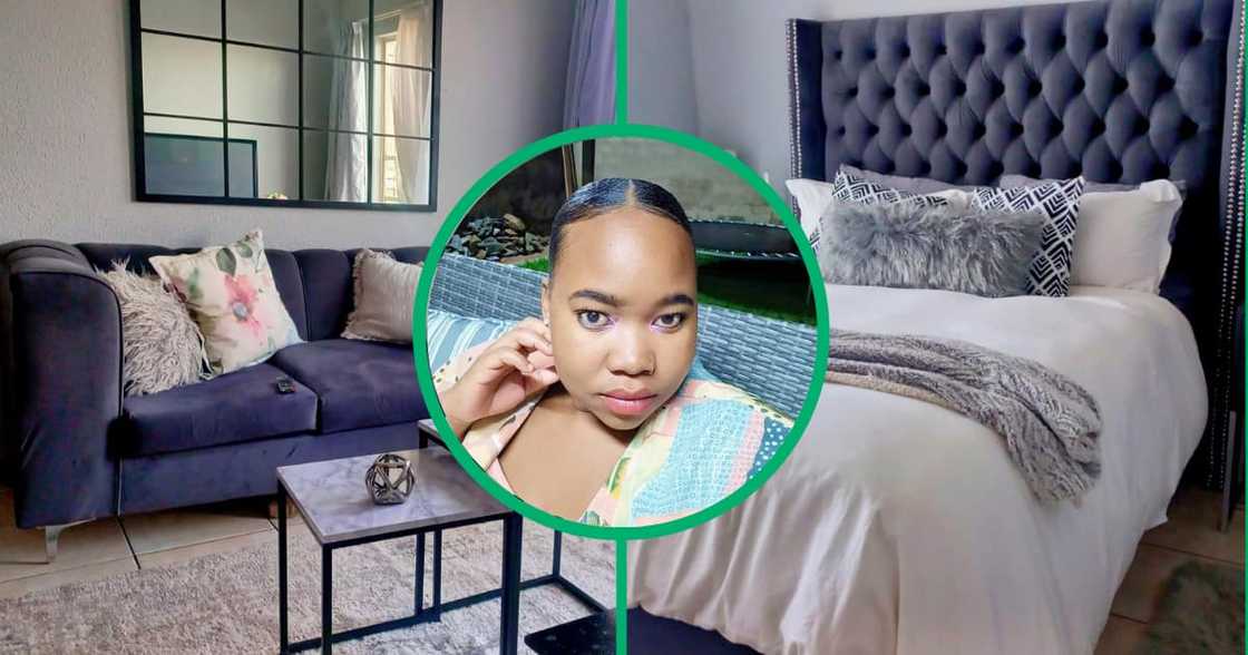 A lady in Johannesburg has a lovely home and shared pictures of her place on social media A lady in Johannesburg has a lovely home and shared pictures of her place on social media