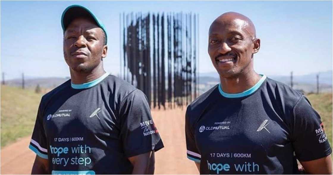 Kabelo Mabalane runs from Joburg to Durban to feed 10 000 kids Kabelo Mabalane runs from Joburg to Durban to feed 10 000 kids