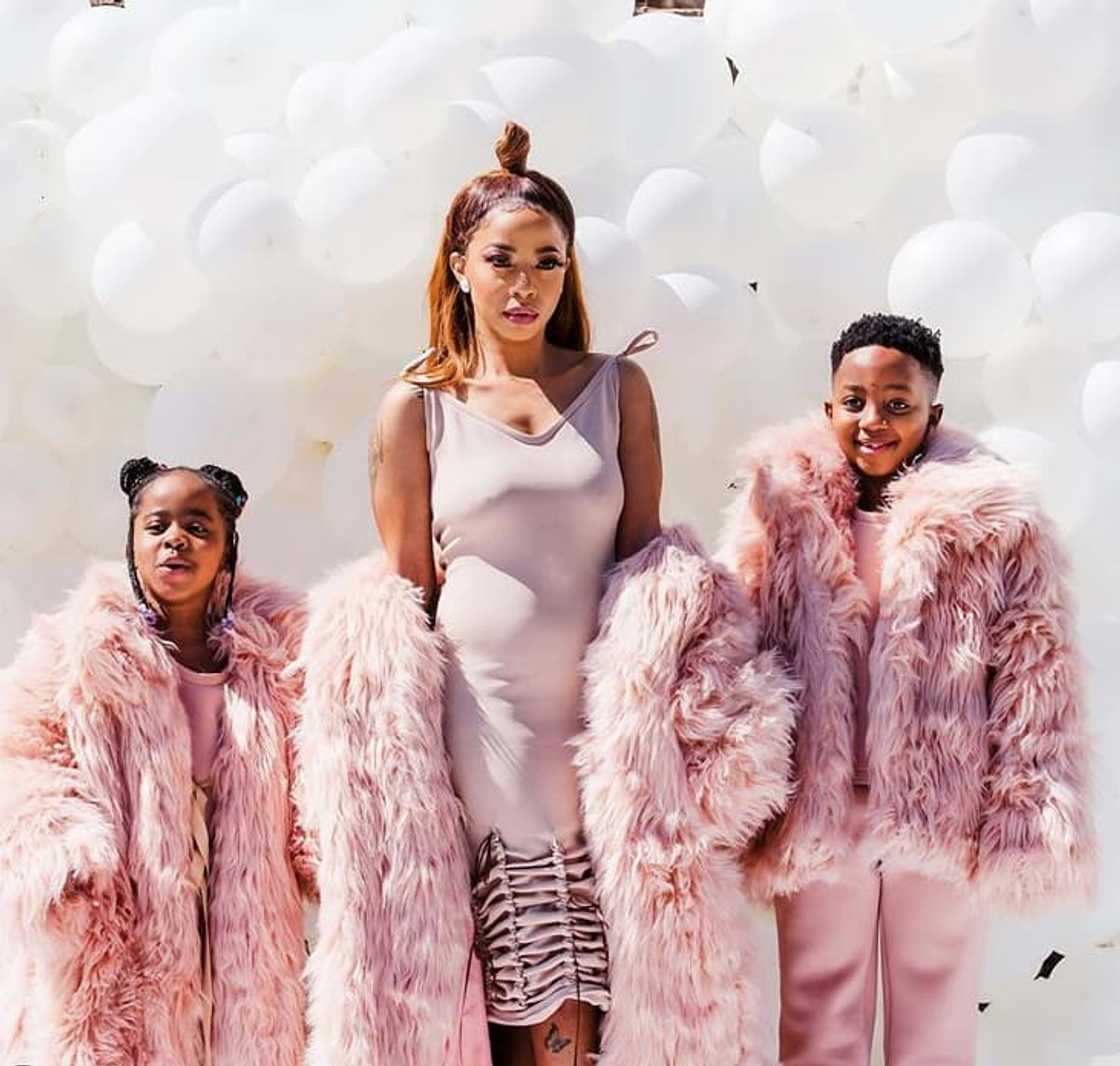 Kelly Khumalo kids Kelly Khumalo kids