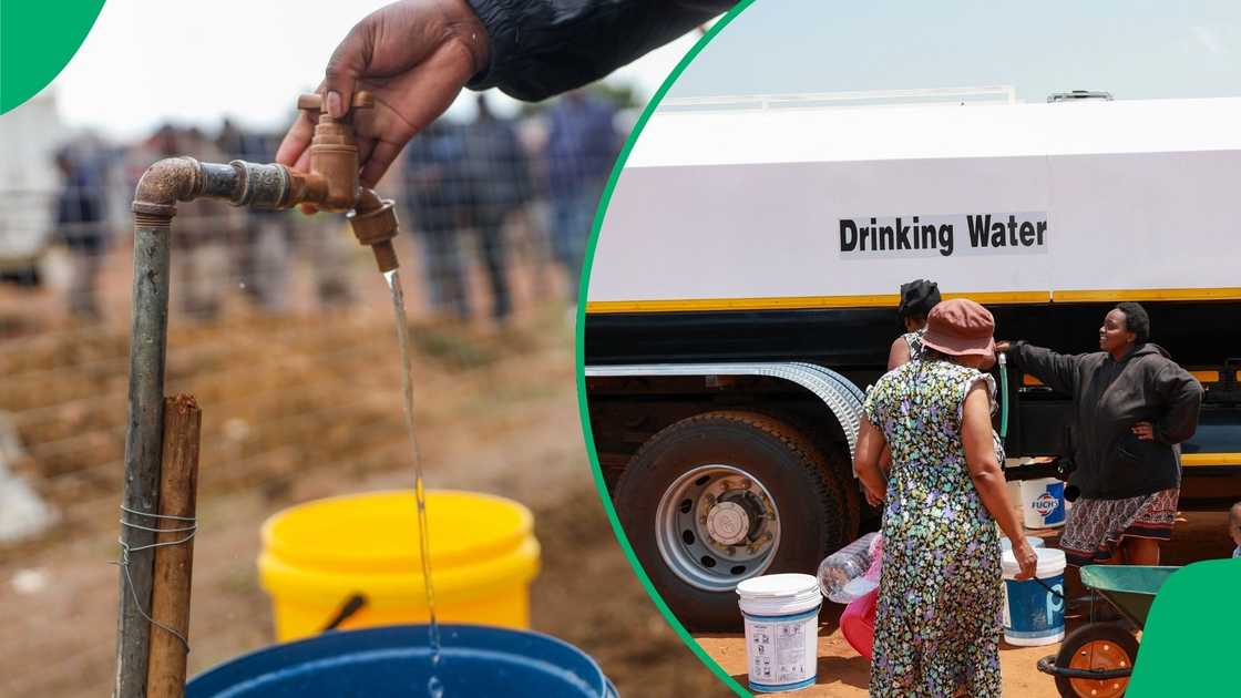 Water woes continue in the Johannesburg area.