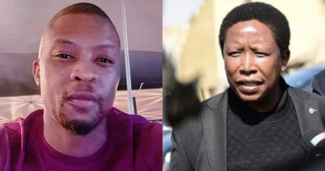 Mr Smeg Responds to Malema's Racism Rant by Offering Him a Shoulder