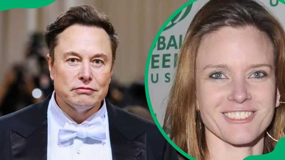 Elon Musk and first wife Justine Wilson Elon Musk and first wife Justine Wilson