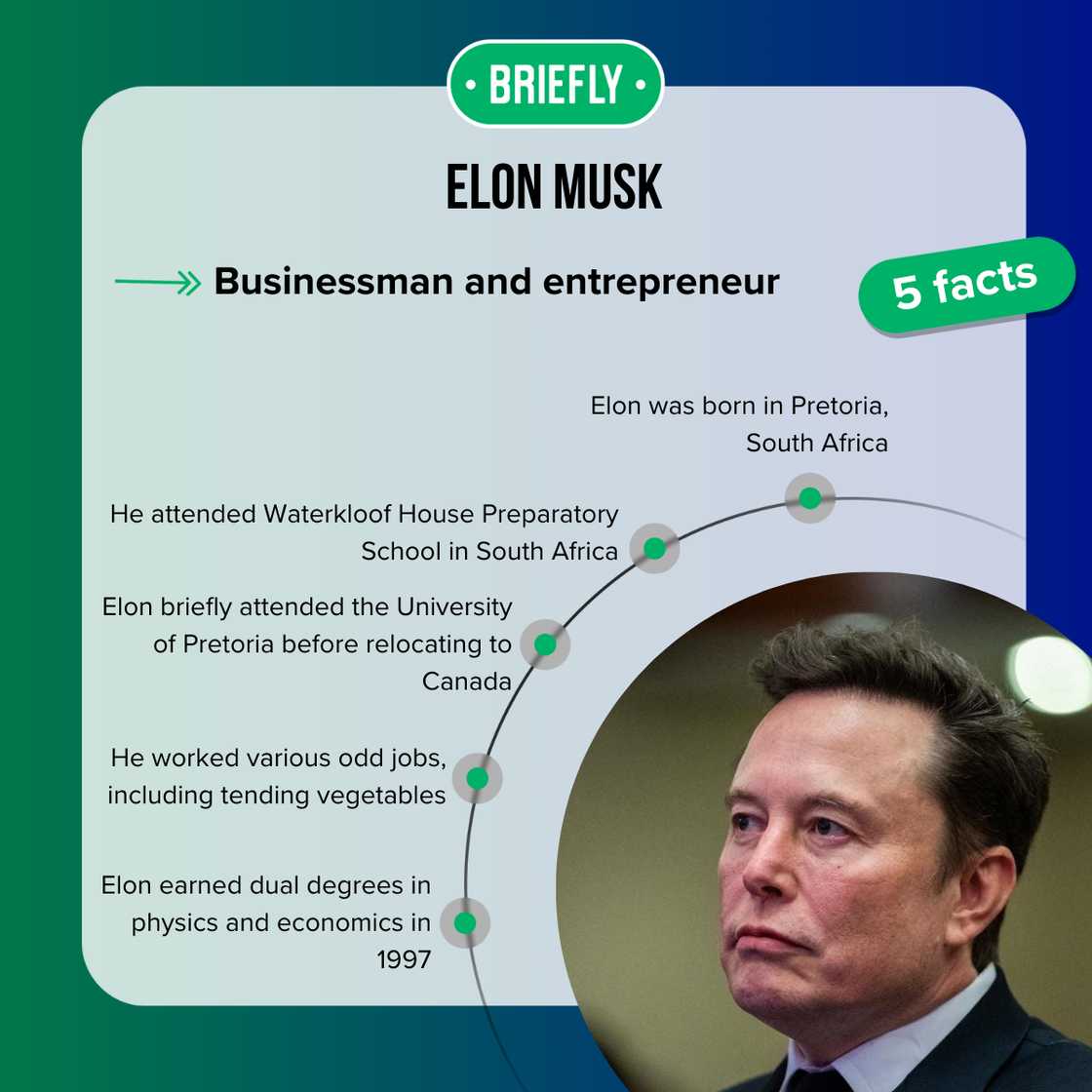 Facts about Elon Musk