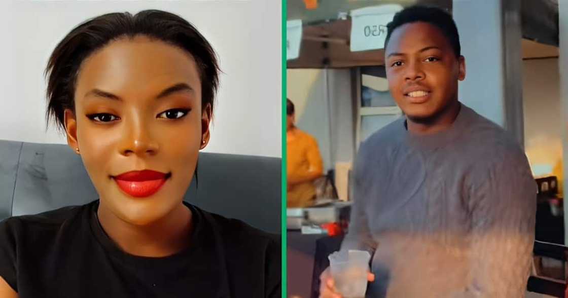 A woman took to TikTok to appreciate her partner. A woman took to TikTok to appreciate her partner.