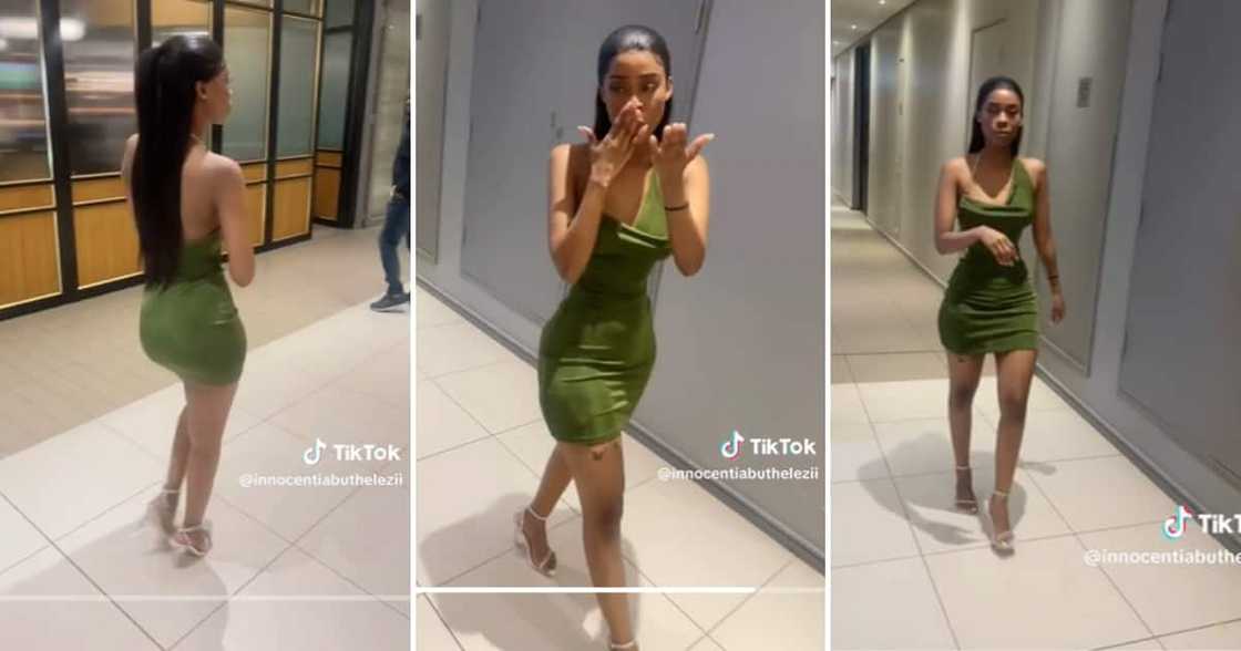 Curvy lady strutting her stuff on TikTok Curvy lady strutting her stuff on TikTok