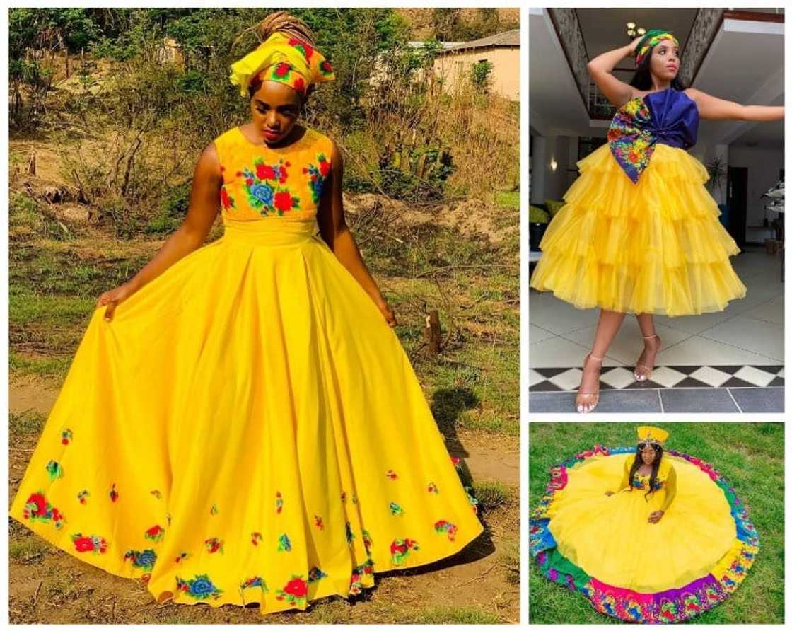 Tsonga plus-size African dresses Tsonga plus-size African dresses