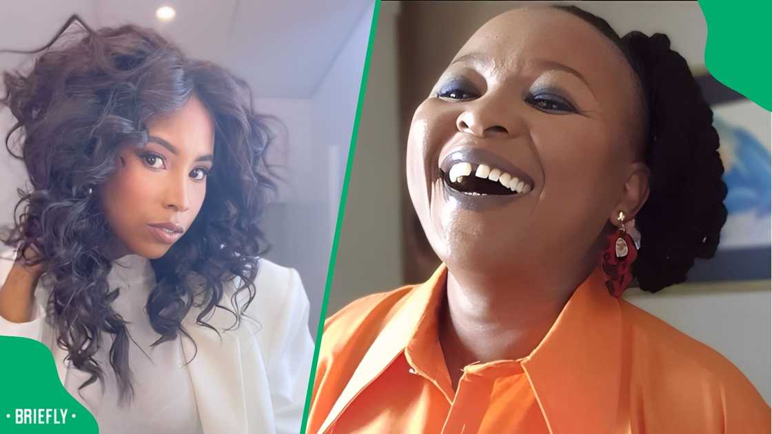 Manaka Ranaka reacted to Denise Zimba's cheating scandal