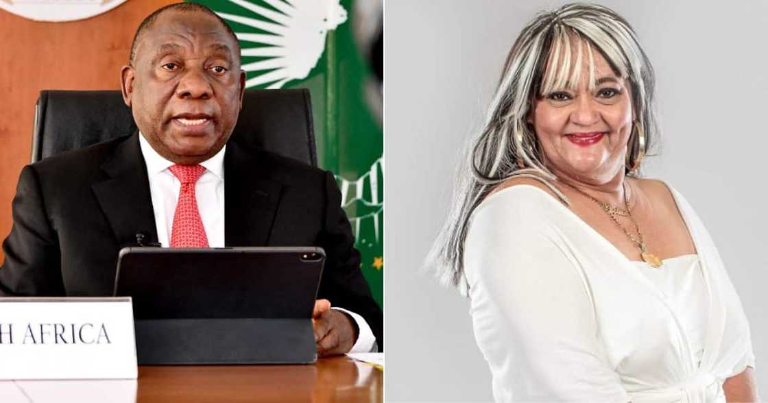 Cyril Ramaphosa pays tribute to Shaleen Surtie-Richards, Mzansi not happy Cyril Ramaphosa pays tribute to Shaleen Surtie-Richards, Mzansi not happy