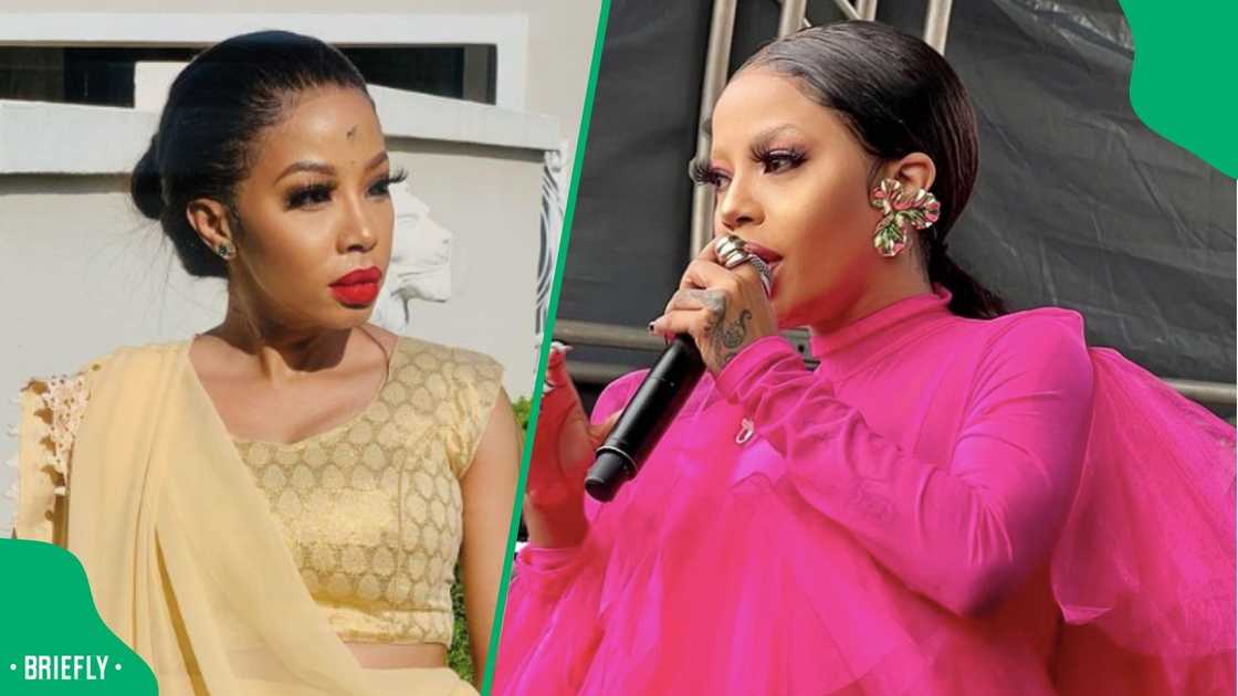 Kally Khumalo's daughter sings Kally Khumalo's daughter sings