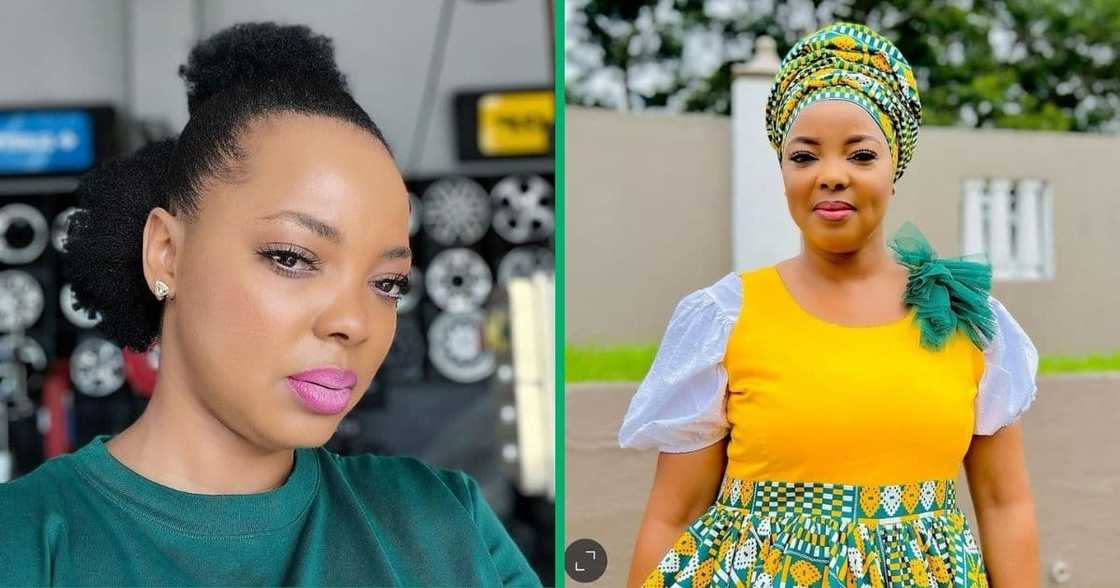 Mbali Ngiba is facing backlash for insulting security guards Mbali Ngiba is facing backlash for insulting security guards