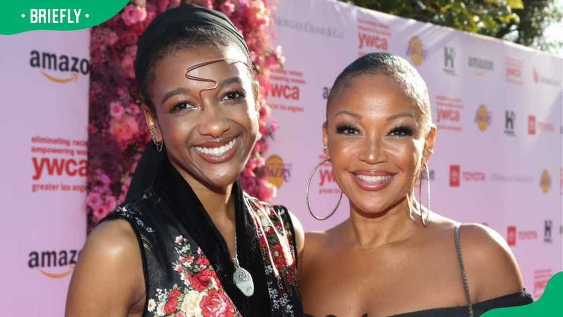 Chante Moore and Sophia Hardison Chante Moore and Sophia Hardison