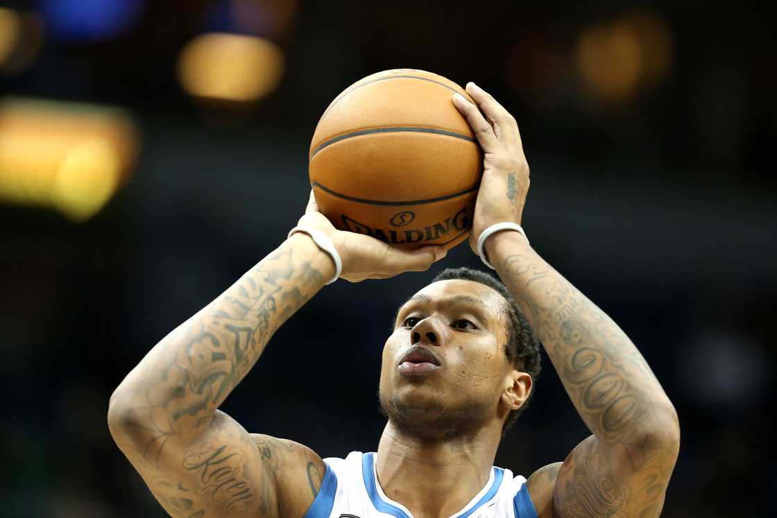 Greg Smith at Target Center in Minneapolis, Minnesota