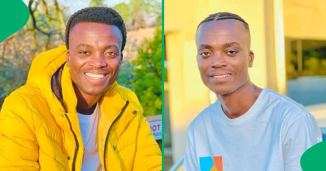 King Monada posed for a photo with his daughter