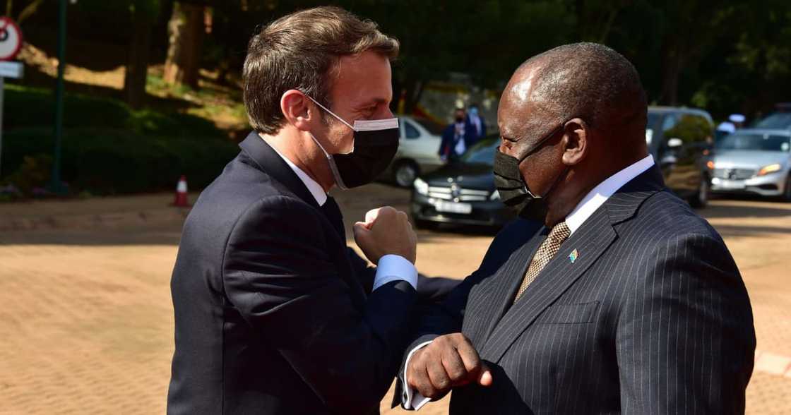 French connection: President Cyril Ramaphosa hosts French Preisdent Emmanuel Macron