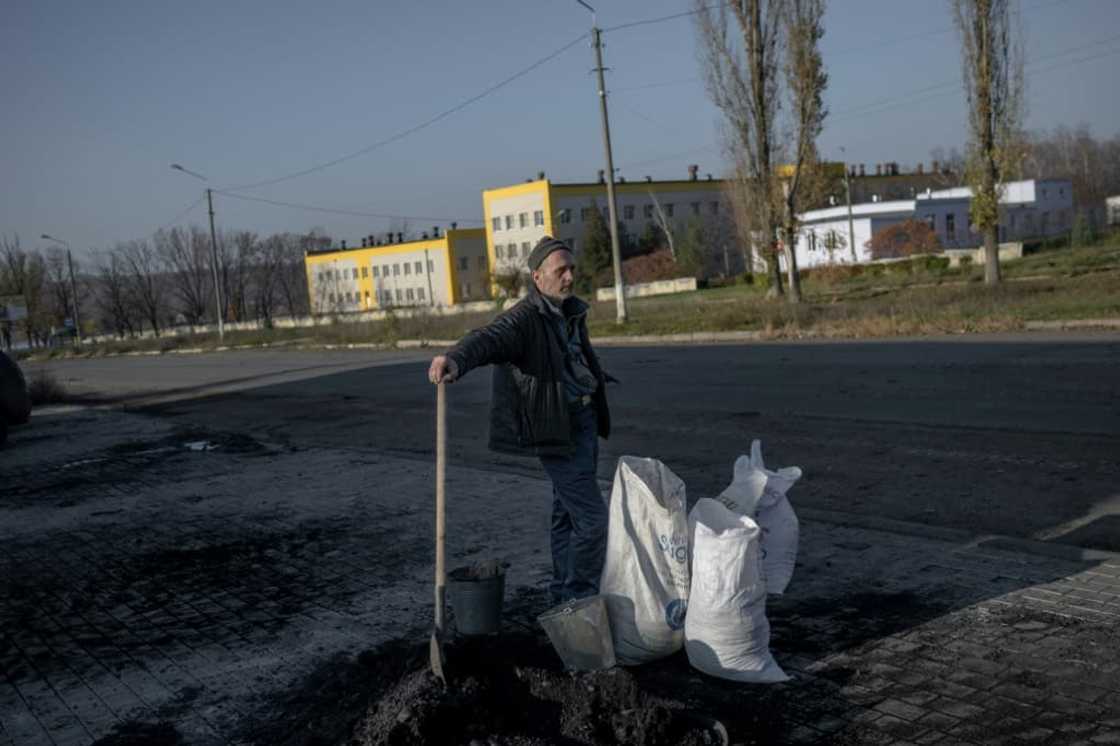 Bakhmut residents are bracing for a cold winter Bakhmut residents are bracing for a cold winter