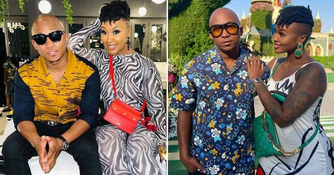 Lamiez Holworhty and Khuli Chana show off son's face Lamiez Holworhty and Khuli Chana show off son's face