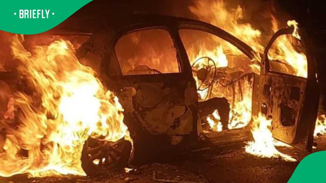 An e-hailing driver was killed in Maponya