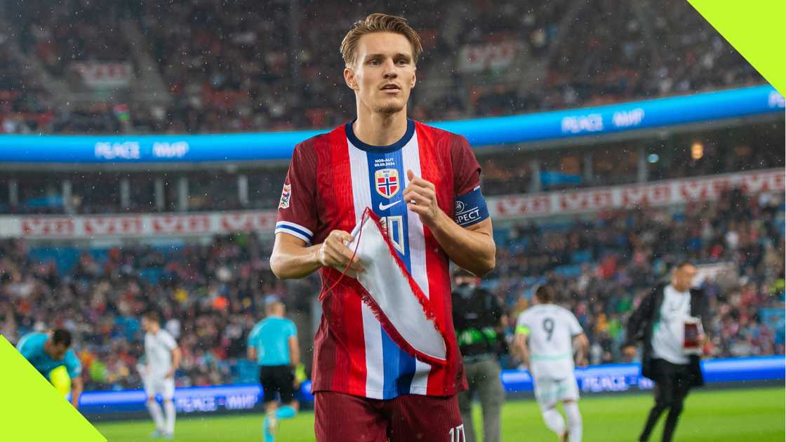 Martin Odegaard spotted on crutches as he limps onto private jet at Oslo airport Martin Odegaard spotted on crutches as he limps onto private jet at Oslo airport