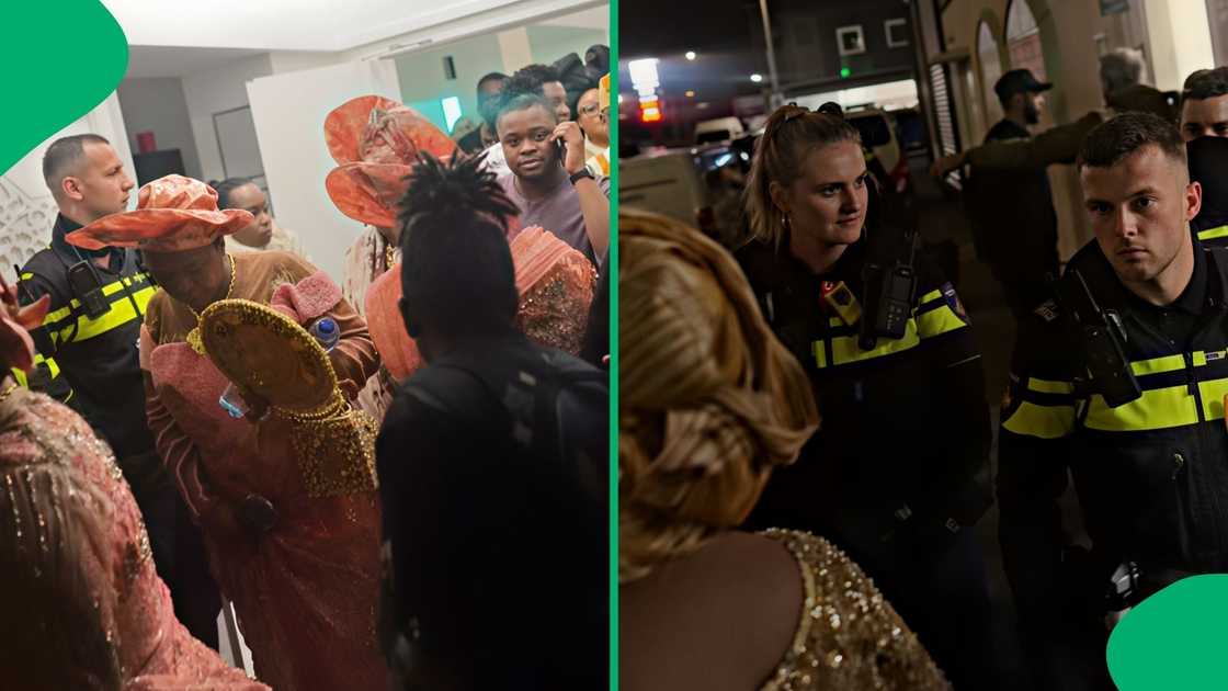 Dutch police halted the music and instructed guests to clear the building after nearby residents reported excessive noise Dutch police halted the music and instructed guests to clear the building after nearby residents reported excessive noise