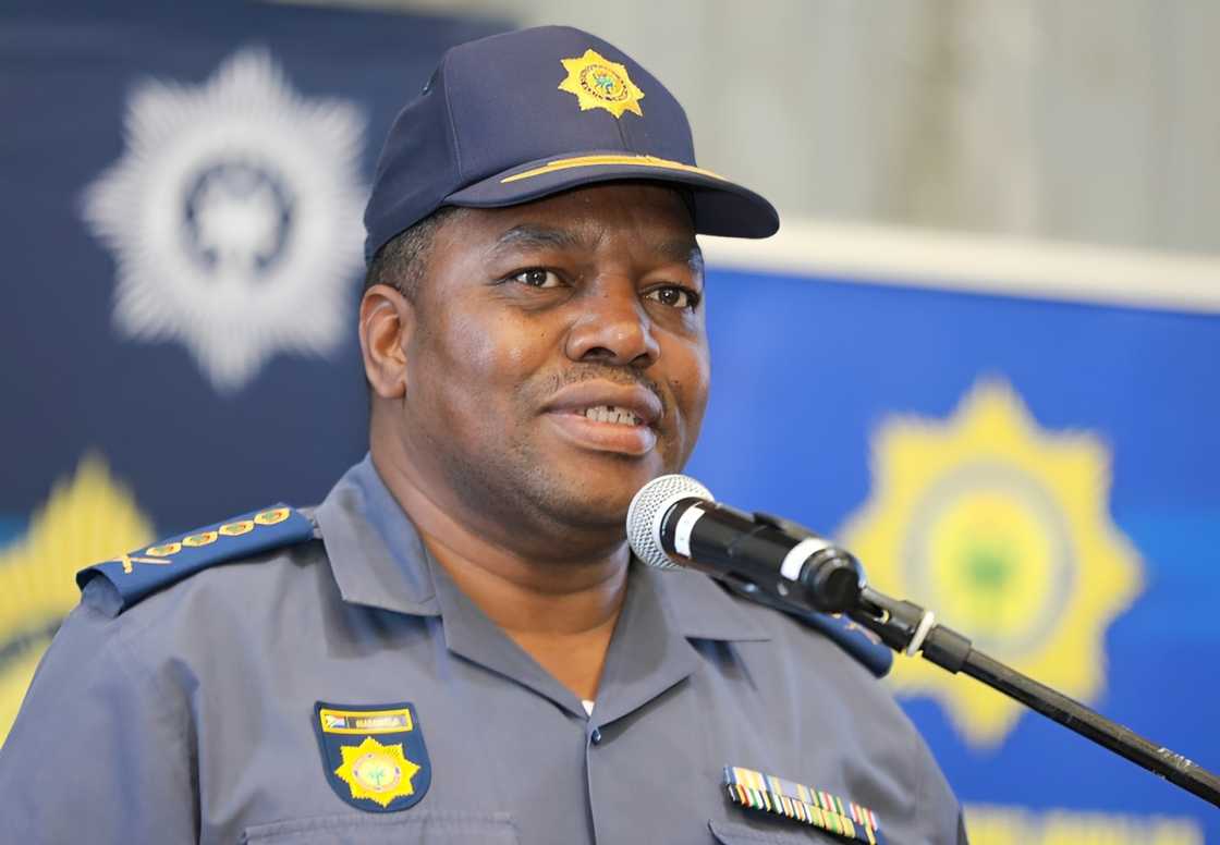 Fannie Masemola appeared in court alongside other police officers Fannie Masemola appeared in court alongside other police officers