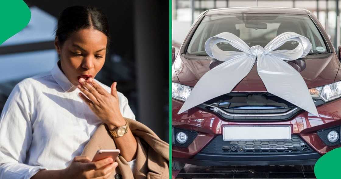 Mzansi was shocked by a car accident at the dealership Mzansi was shocked by a car accident at the dealership