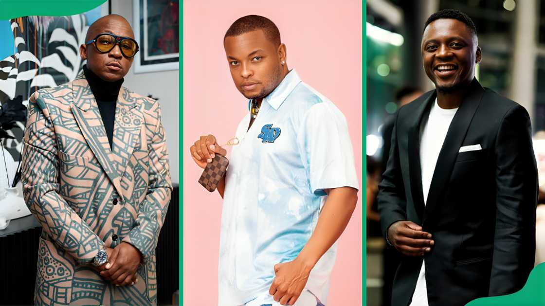 Khuli Chana, Ntokozo Mdluli, and Yanga Chief Khuli Chana, Ntokozo Mdluli, and Yanga Chief