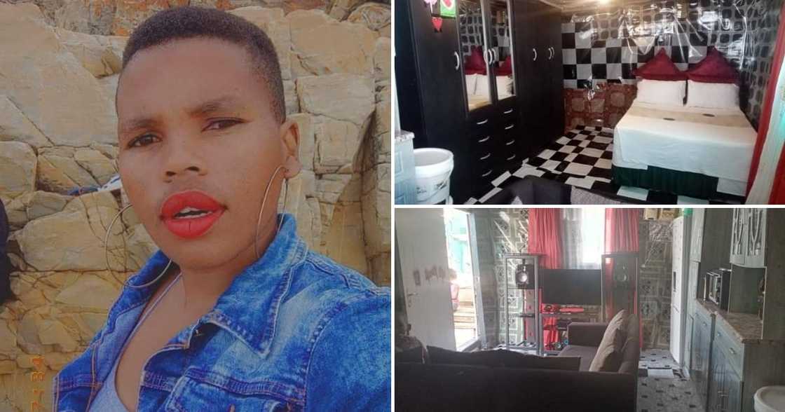 The woman showed off her one-roomed home, everything inside the place was clean, and Facebook users loved her efforts The woman showed off her one-roomed home, everything inside the place was clean, and Facebook users loved her efforts