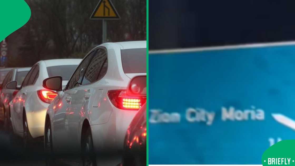 The visual on the right captured the board showing Zion City Moria The visual on the right captured the board showing Zion City Moria