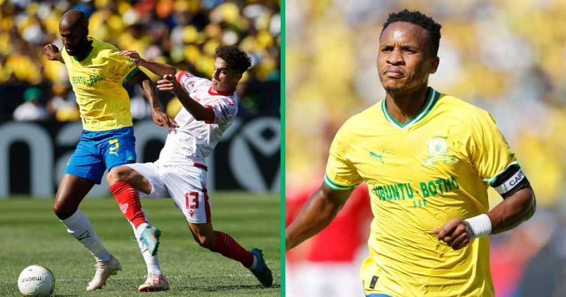 Mamelodi Sundowns defeated Pyramid FC 1-0 during their CAF Champions League group clash Mamelodi Sundowns defeated Pyramid FC 1-0 during their CAF Champions League group clash
