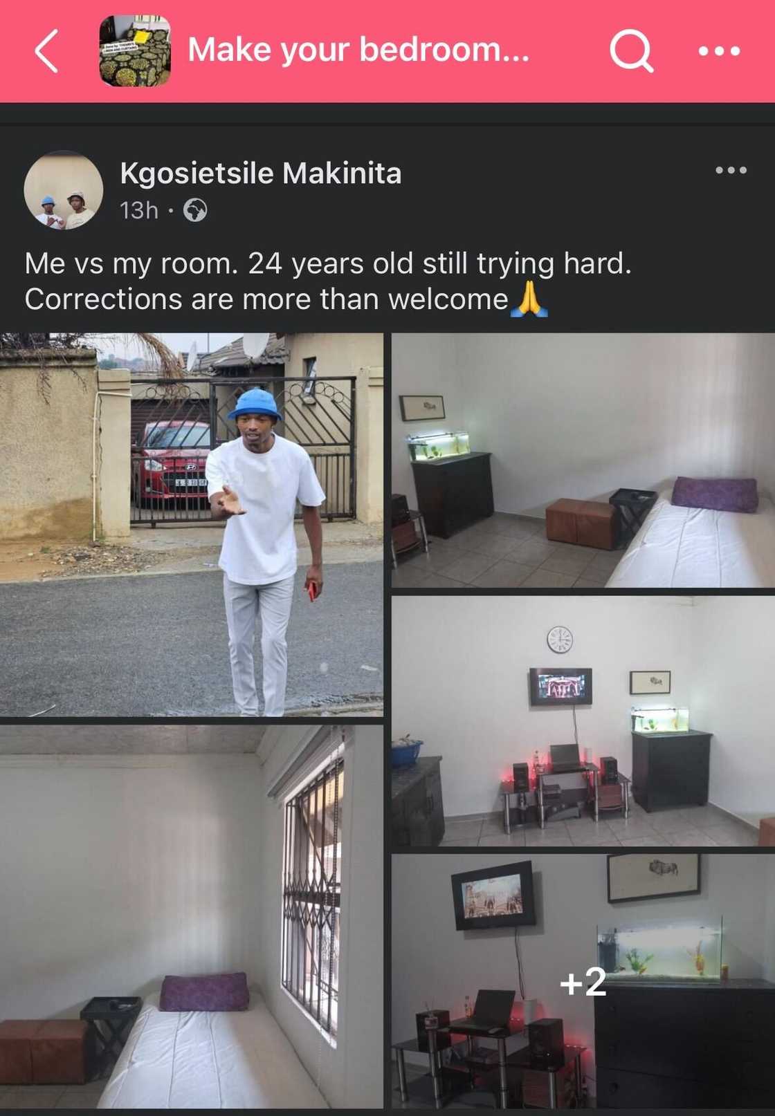 The man's house. The man's house.