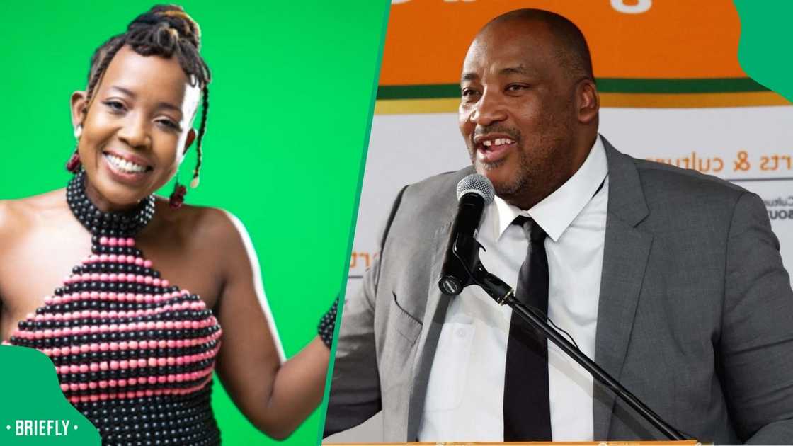 Ntsiki Mazwai slammed Minister Gayton McKenzie on social media