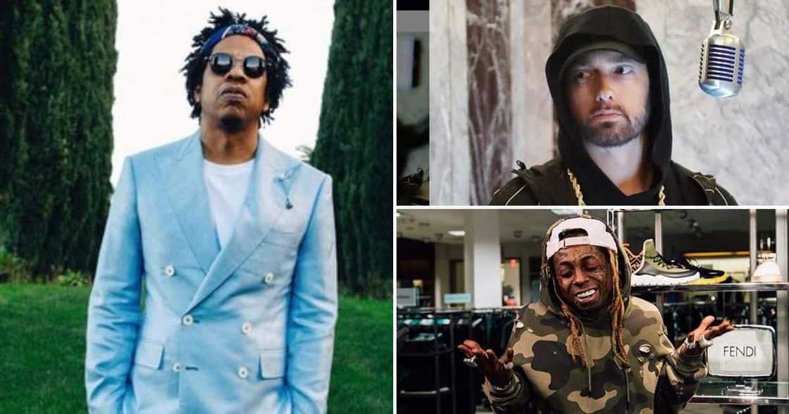Jay-Z, Eminem and Lil Wayne are rap GOATs Jay-Z, Eminem and Lil Wayne are rap GOATs