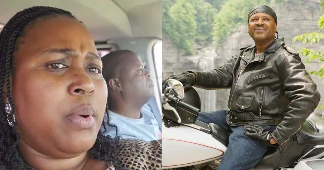 Husband and wife discuss his biker dream Husband and wife discuss his biker dream