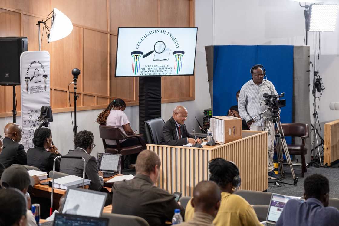 Senzo Mchunu continued testifying before the Madlanga Commission of Inquiry Senzo Mchunu continued testifying before the Madlanga Commission of Inquiry