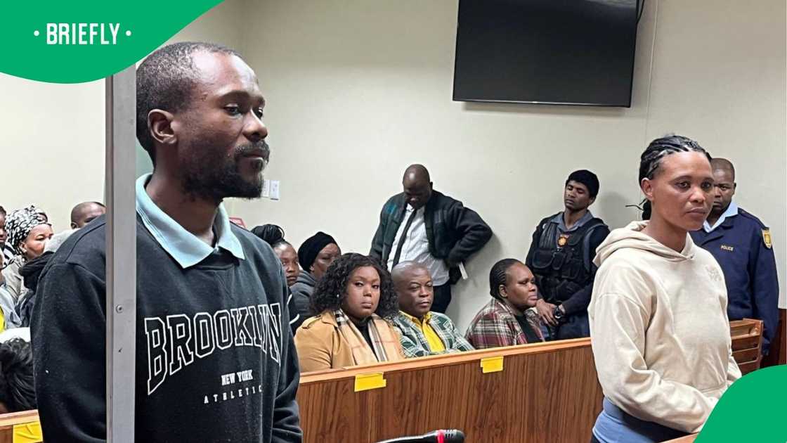 Odwa Jack and Nokuthula Matyeseni appeared in court
