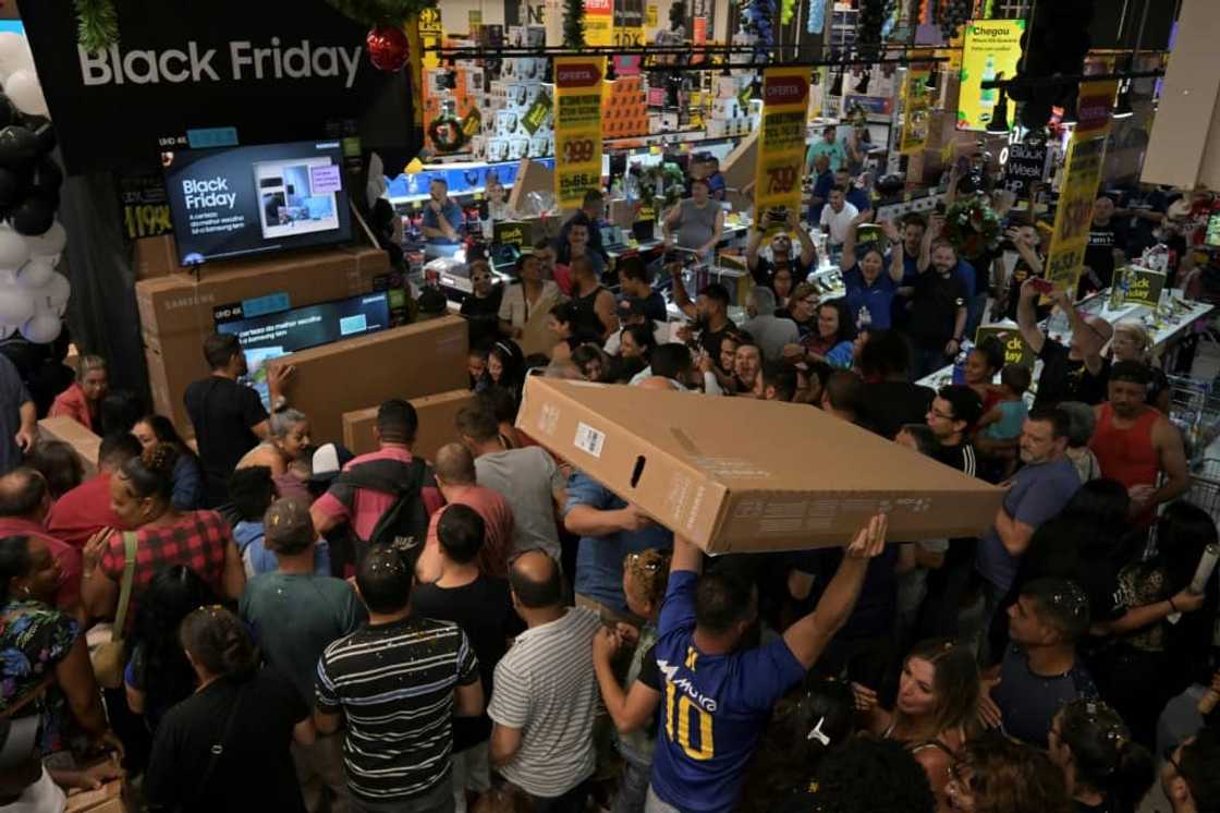 The 'Black Friday' shopping spree has spread to other markets outside the United States, including in Brazil