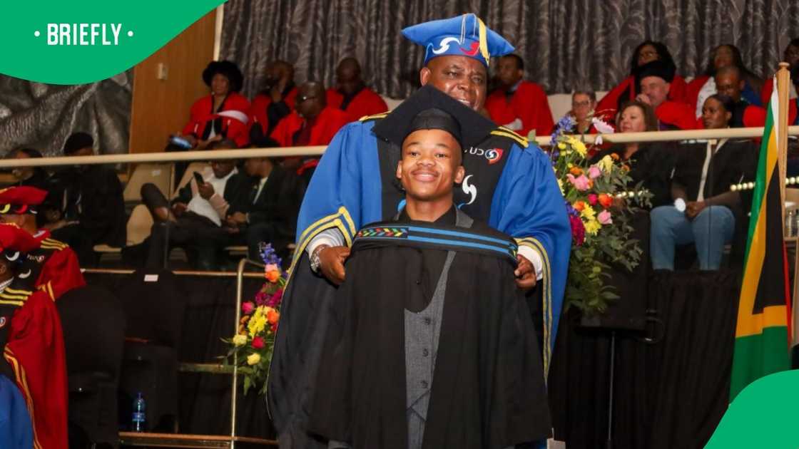 A young man graduated from CUT after years of delays A young man graduated from CUT after years of delays