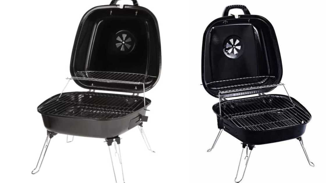 Foldable charcoal braai stand Foldable charcoal braai stand